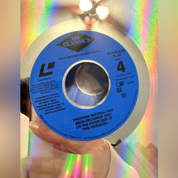 Walt Disney's Classic Cinderella laser video disc - Picture 5 of 6